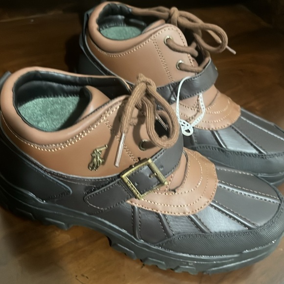 Polo Ralph Lauren
Boys' Dover Buckled Boots Brown and Black Boots BNWOB - Picture 7 of 10